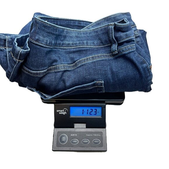 Lane Bryant FLEX MAGIC WAISTBAND MID-RISE STRAIGHT Jeans Blue Plus Size 18L - Picture 7 of 7